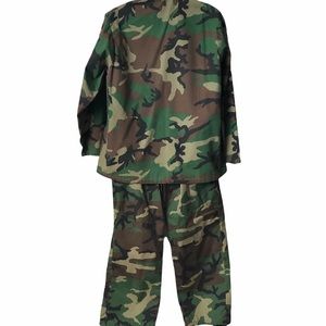 55% off SAFTBAK vintage green brown camo  men’s outfit made in the USA …
